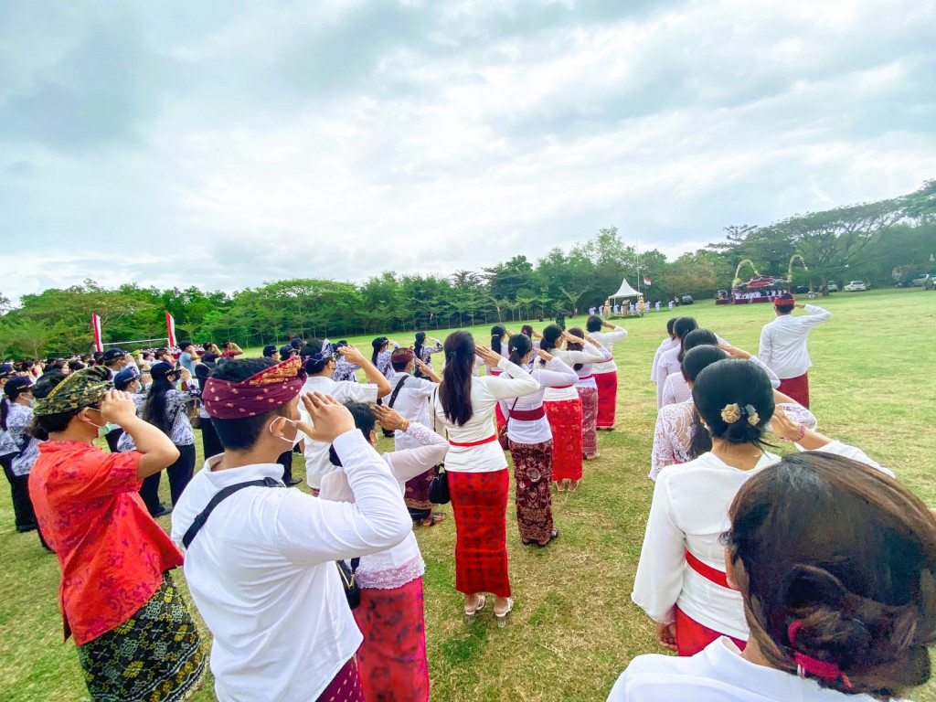 Upacara HUT ke-77 Kemerdekaan Republik Indonesia, 17 Agustus 2022
